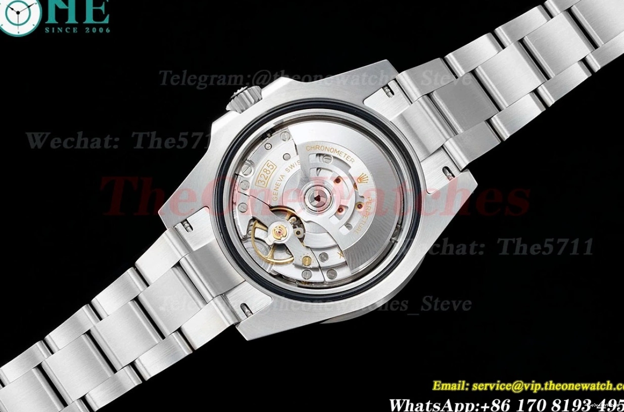 SS II GMT VR3285 40mm Oys EWEF Black Master SS Pepsi 126710 Dial 0423